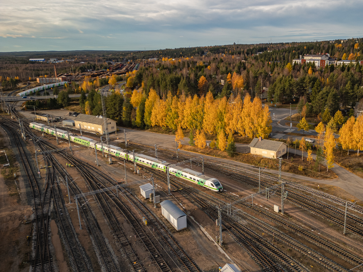 Railway Travel Rovaniemi Lapland Finland
