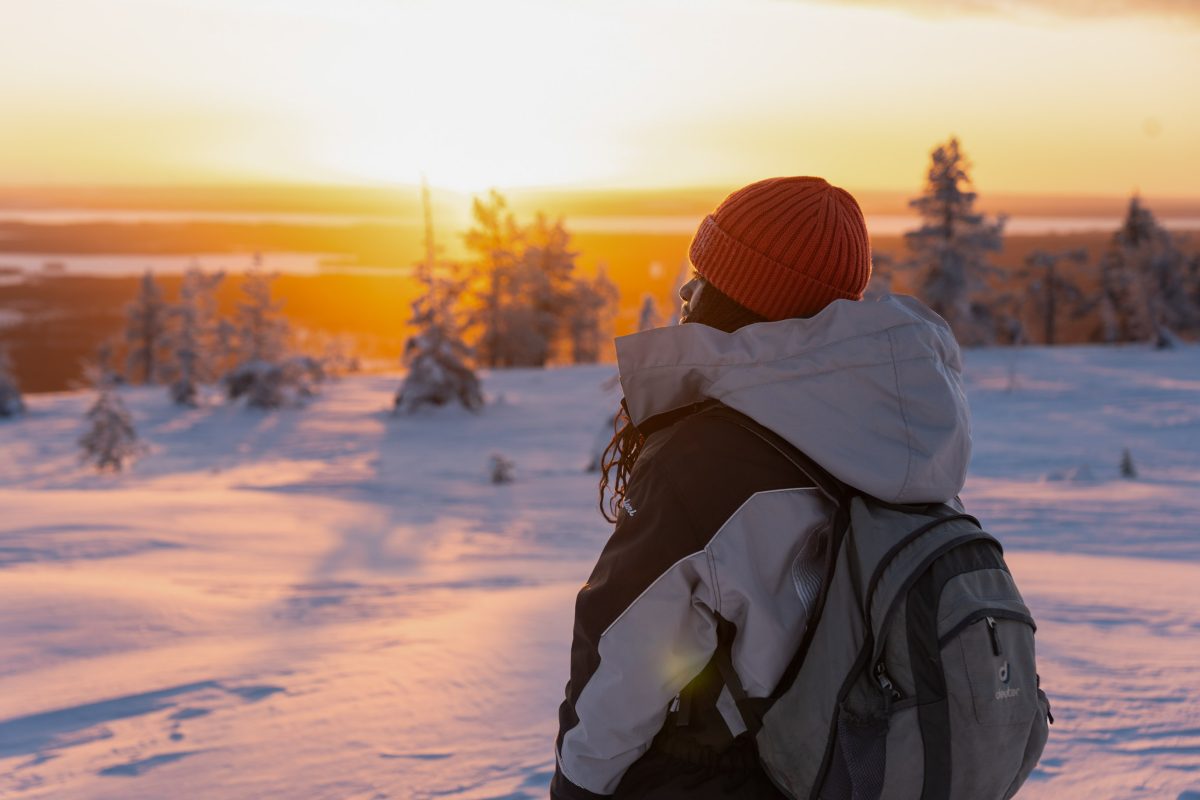 Sunset View Riisitunturi Rovaniemi Lapland