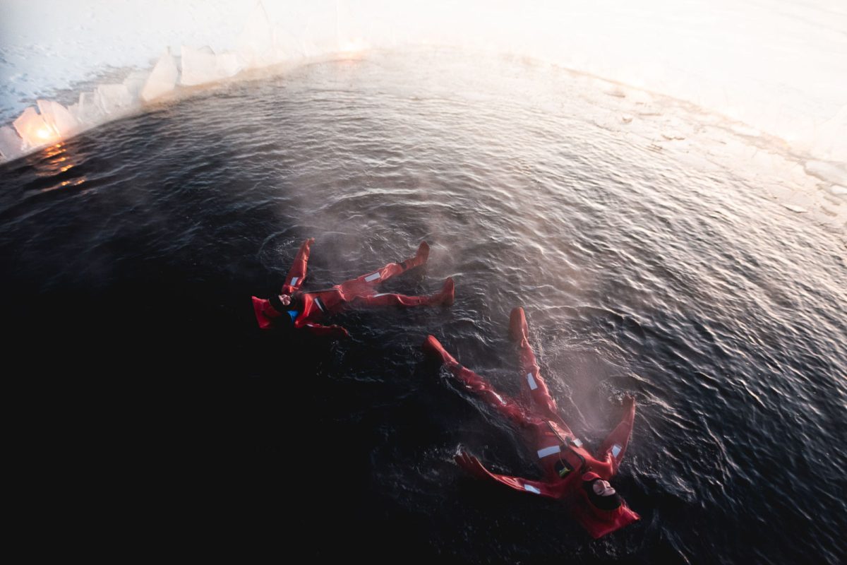 Ice Floating Adventure in Rovaniemi, Lapland