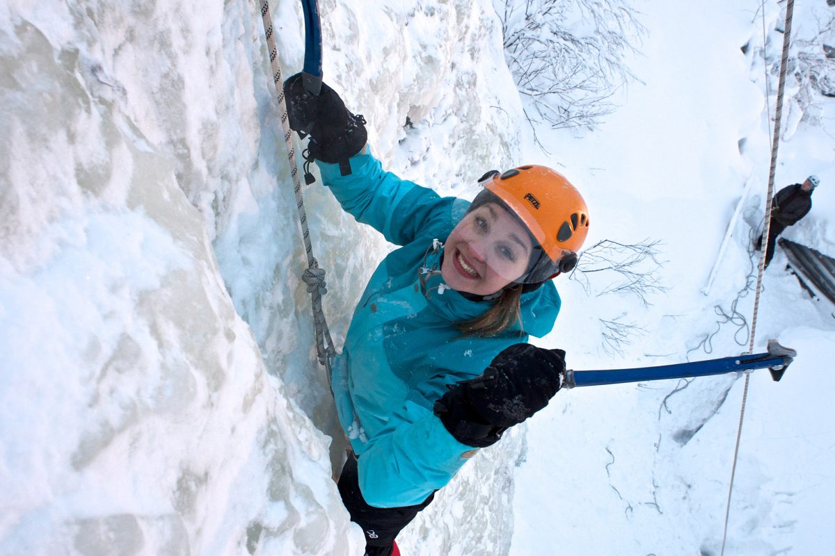 Climbing higher in Pyhä-Luosto, Lapland