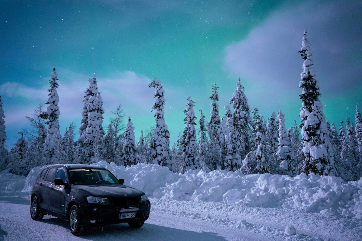Northern Lights hunting in Levi