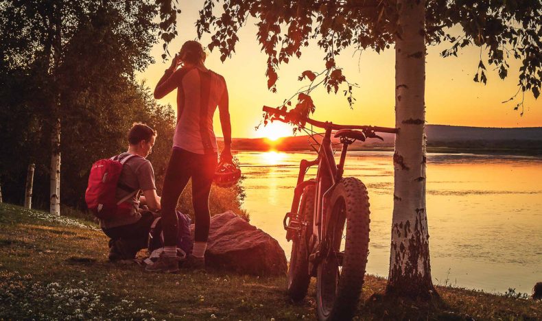 Parks and Riversides of Rovaniemi by Bike